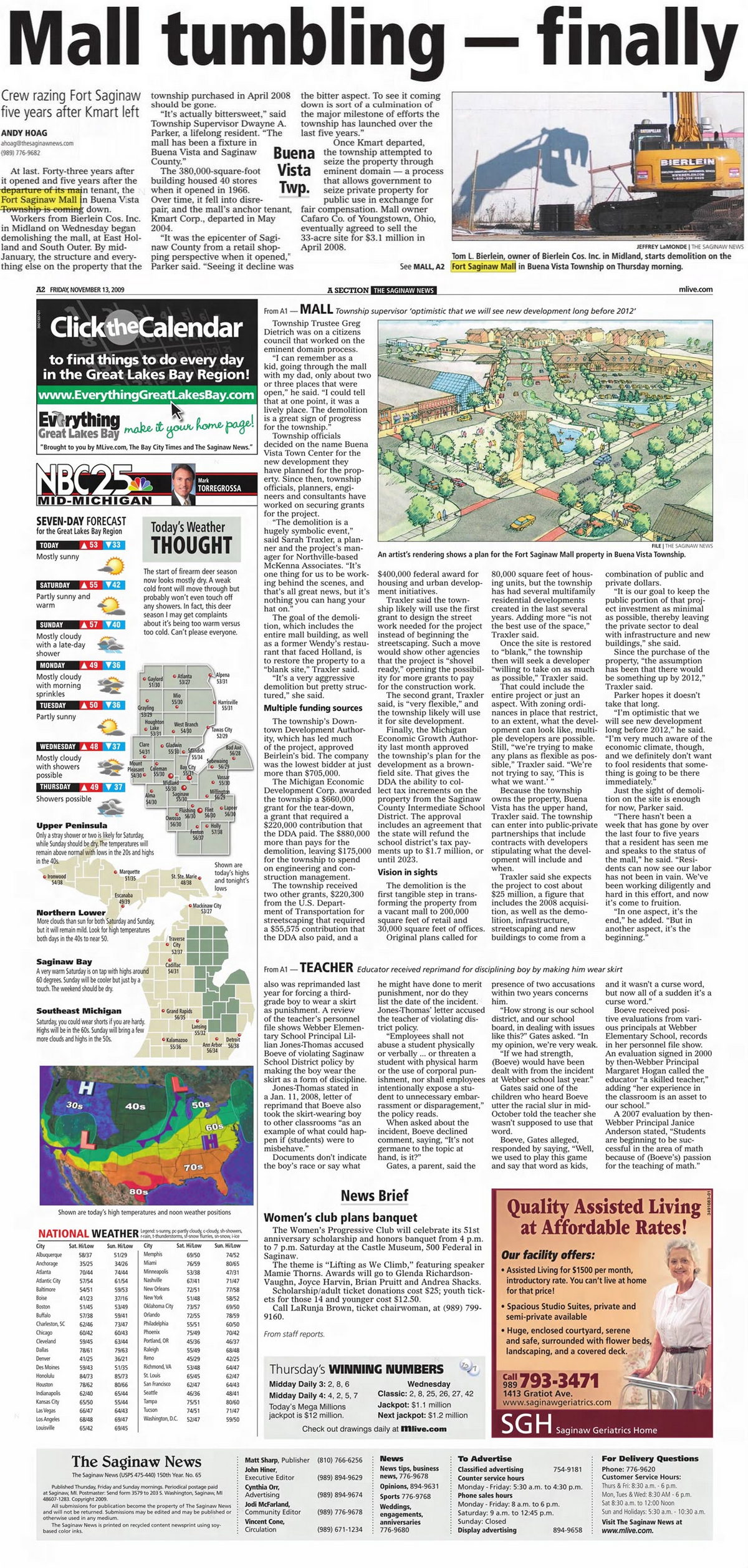 Fort Saginaw Mall - Nov 13 2009 Article